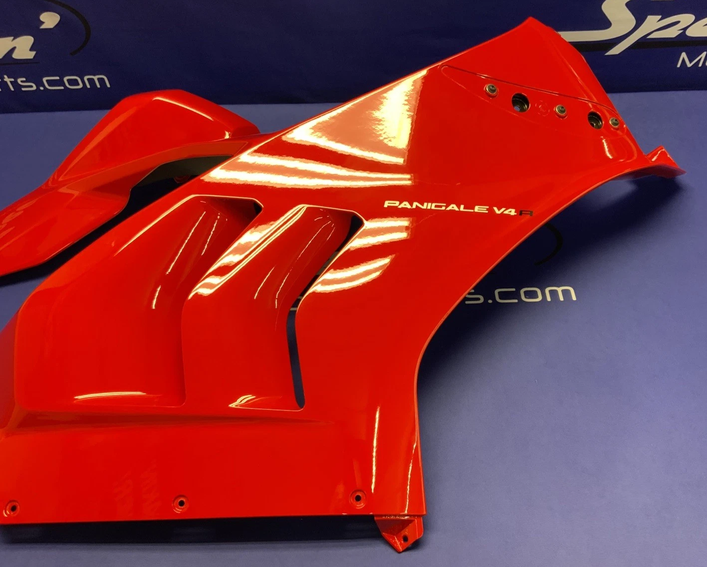 Ducati Upper Right Fairing (Anniversary Red) Panigale 2020 OEM 4801A761AA