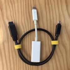 Apple A1463 Thunderbolt 2 to FireWire 800 4Pin DV Camera Capture Cable Kit
