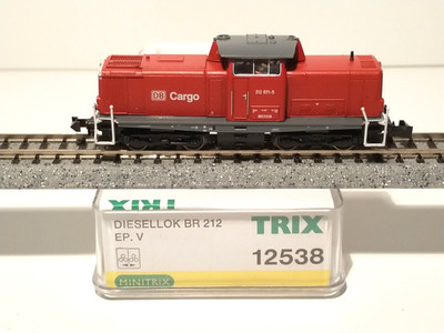 BR 212 071-5 DB VINTAGE V MINITRIX 12538 DIESEL LOCOMOTIVE (F791)
