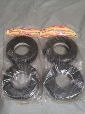 VINTAGE IMEX 7430 3.2 DUALLY DAWG FRONT OR REAR TIRE SET 4 WHEELS IN TOTAL NOS