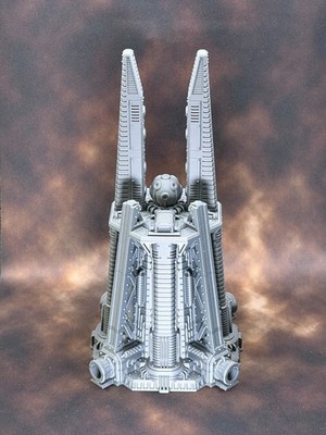 Schild Generator Industrie Gelände Wargames Tower Landschaft 32mm 28mm Sci Fi Leere