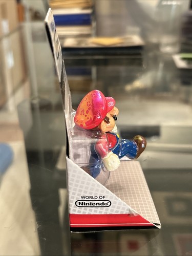 Star Power Mario Jakks 2.5” World Of Nintendo Super Mario NEW NIB 🔥 Figure - Picture 5 of 5