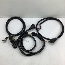 Lot of 4 Utilitech 6-ft 30 -Amp 4 -Prong Black Dryer Appliance Power Cord