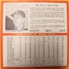 1962 Warren Spahn 33 RPM Record Auravision - The Warren Spahn Story — photo 2