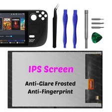 OEM IPS for Steam Deck Handheld Game Console LCD Display TouchScreen Replacement