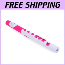 Child's Flute Starter Set, White/Pink