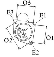 Hc-Cargo Anlasser Starter F 032 116 307 12V