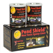 Pond Armor SKU-Dblue-QT-R Delta Blue Pond Shield 1.5 Quart Kit Non-Toxic epox...