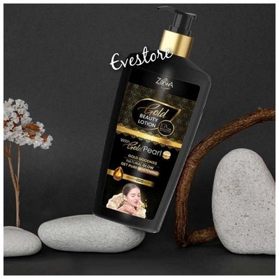 X 1 Zarwa Gold 10X Beauty Formula. Pure Whitening Lotion With Gold Pearl 400ml