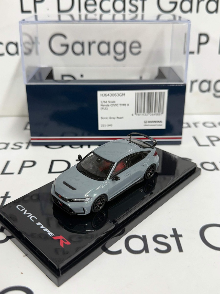 HOBBY JAPAN Honda Civic Type R Sonic Grey Pearl 1:64 Diecast | eBay