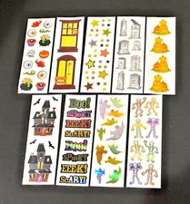 Rare Mrs. Grossman Ltd Edition Club HALLOWEEN Sticker Strips ~ You Pick ~ NEW