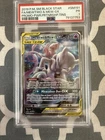 Pokémon TCG Mewtwo & Mew GX SM Black Star SM191 Promo Full Art Holo PSA Graded