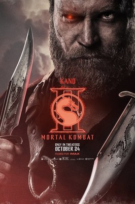 2025 Mortal Kombat 2 Movie Poster 11X17 Liu Kang Sub Zero Sonya Blade Kano  