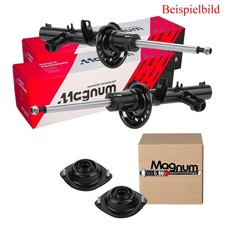 Magnum Technology 2x Stoßdämpfer +Domlager vorne für BMW X6 X5 E70 E71 E72
