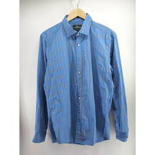 Rodd  Gunn Shirt Mens S Blue Gray Sports Fit Button-Down Plaid