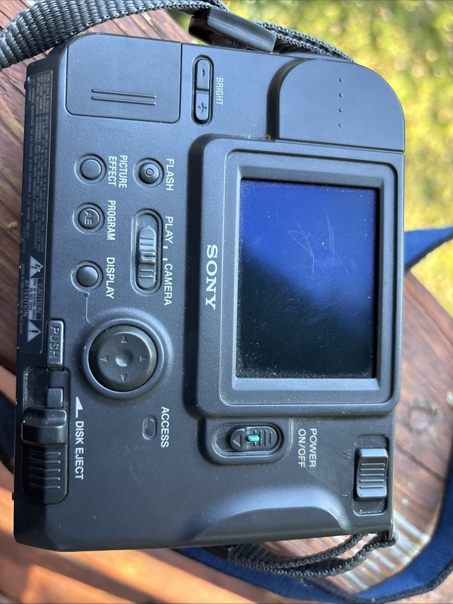 Sony Digital Mavica MVC -FD73 Video Still Camera Video Vintage