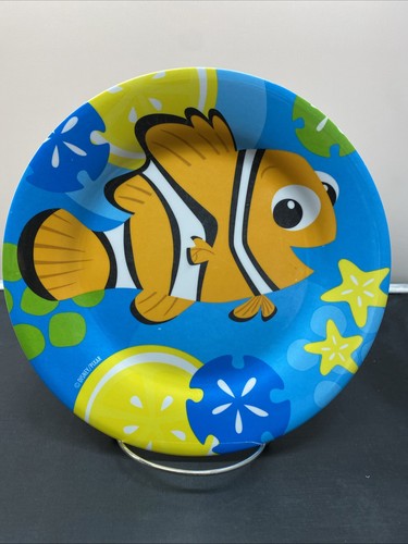 Vintage Disney Finding Nemo Melamine Kids Dinnerware Plate Disney Store