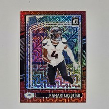 2024 Panini Donruss Optic - Rated Rookie Kamari Lassiter #261 Red Mojo Prizm...