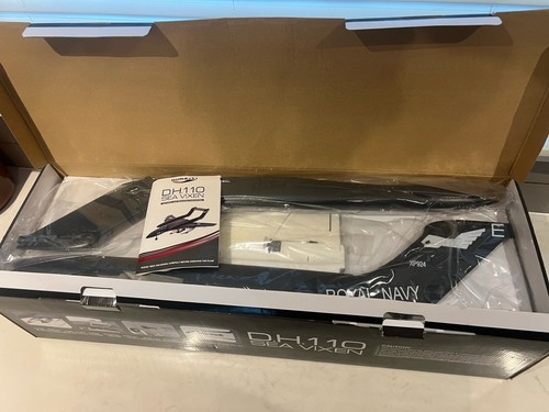Durafly D.H.110 Sea Vixen EDF Jet w/Retracts 1000mm PNF RC Airplane RARE! RTF 4S - Picture 9 of 13
