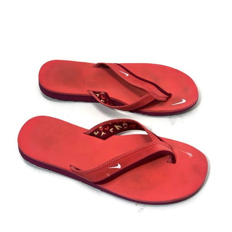 Nike Womens Size 11 Flip Flop Thong Ultra Celso 314870-600 Fruit