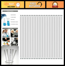Premium Borosilicate Glass Stirring Rods 25 Pack 12 Heat Resistant Lab Tools Premium Borosilicate Glass Stirring Rods 25 Pack 12 Heat Resistant Lab Tools