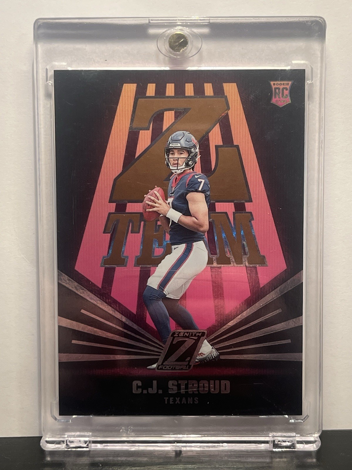 2023 Panini Zenith - Z-Team /50 C.J. Stroud #23 Copper (RC)