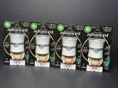 Lot of 4 Air Wick Advanced Scented Oil Electrical Plug Diffusers (only)