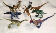 8 Jurassic World Fallen Kingdom Gallimimus Velociraptor Dinosaurs Loose Figures