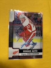 2017-18 O-Pee-Chee Platinum Rookie Autos Rainbow Evgeny Svechnikov #R-ES Auto RC