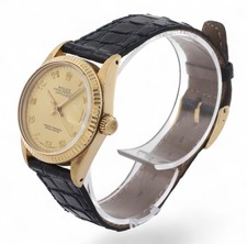 Ladies ROLEX Datejust 31 - Solid 18ct Yellow Gold Case Ref. 6827 - Midsize 31mm 3