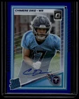 2025 Donruss Optic Football Blue Chimere Dike #269