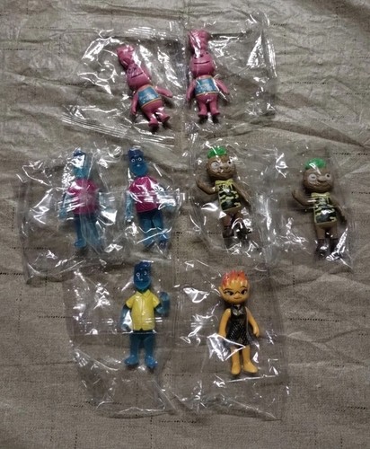 8 Figurines - DISNEY ELEMENTAL TOY FIGURES - NEW /SEALED - 5 Unique