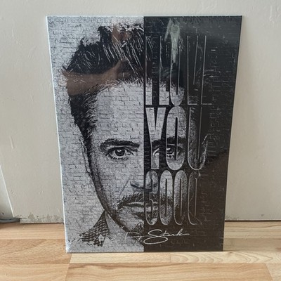 Robert Downey Jr Displate Metall Poster 45 cm / 32 cm
