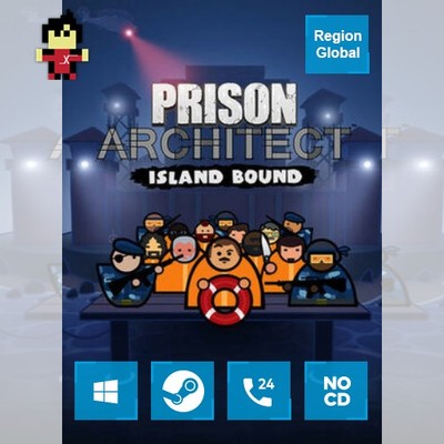 Prison Architect Island Bound DLC for PC Game Steam Key Region Free