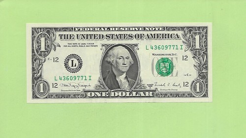 1988A ..UNCIRC 1 $ L 4360 9771 I .... 1988A 1 $ L-I NICE NOTE FRN