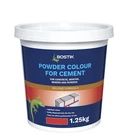 Powder colour For Cement 1.25kg Tub Brick Red Dye Powder for Concrete Mortar Uk