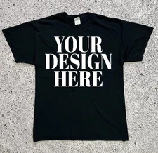 The shirt is printed on one side as requested