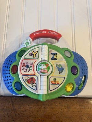 Vintage 2002 LEAP FROG Phonics Radio 21001 Music ABC's Letters Tested & WORKS!