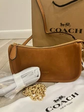 NWT Coach Waverly Bag Suede CCC37 - Next Day Shipping
