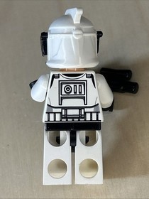 Lego Star Wars Clone Trooper Phase 1 Minifigure 8014 10195 7675 GREAT CONDITION