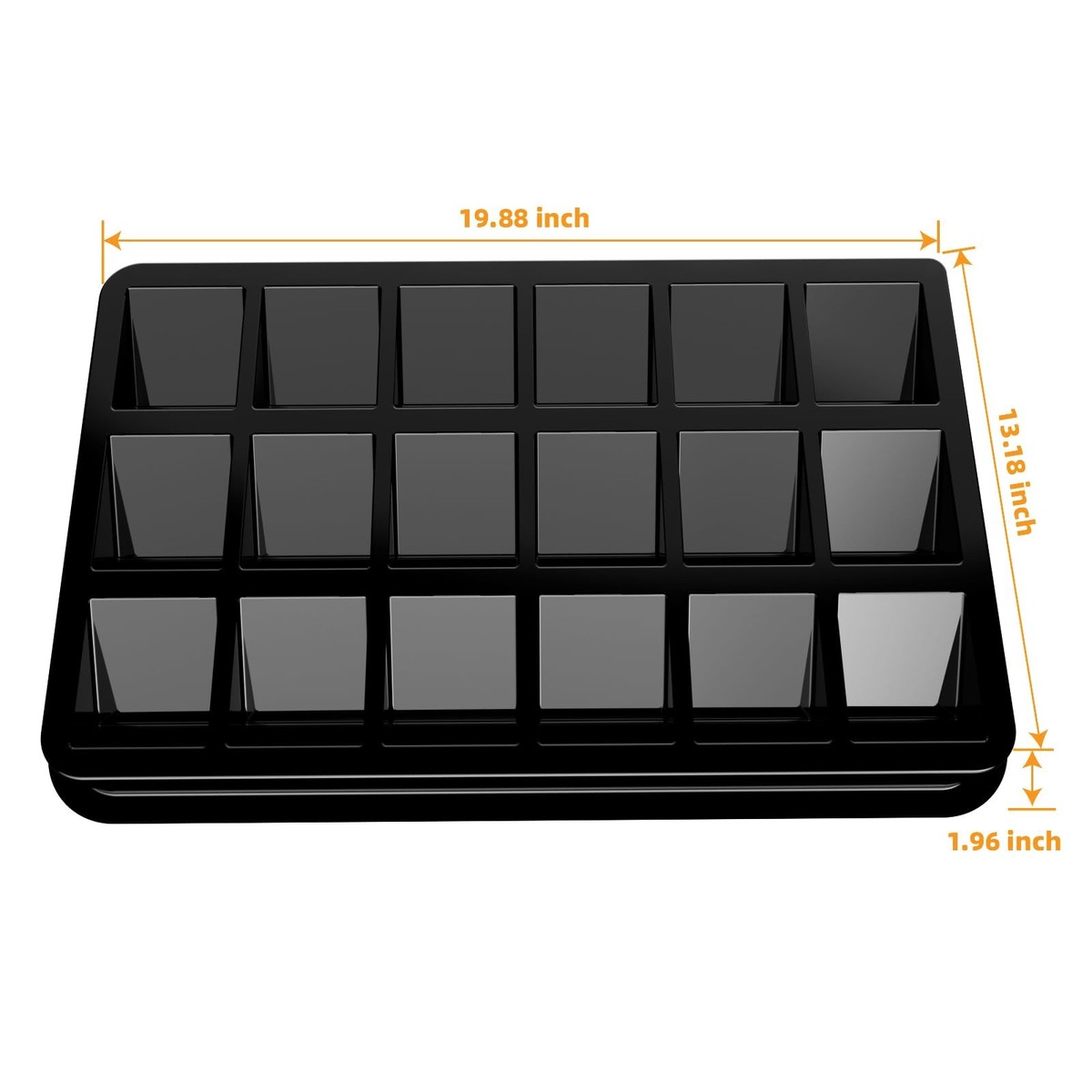 Coolbyl Card Sorting Tray 5ct – Stackable Trading Card Organizer