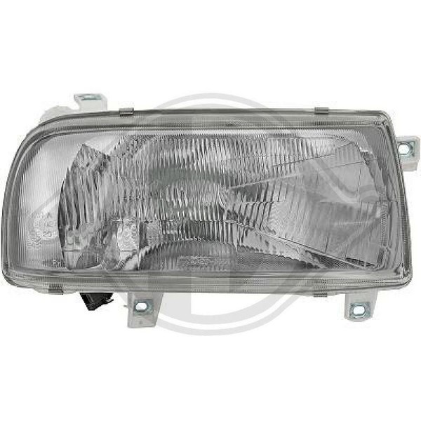 1X Hauptscheinwerfer Diederichs 2230082 FüR Vw Rechts-image