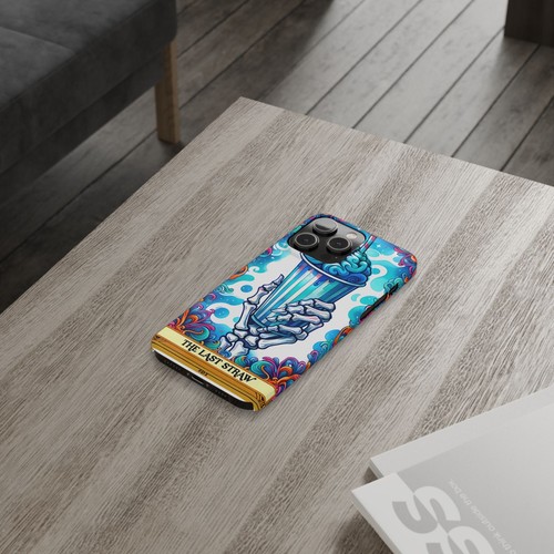 The Last Straw Tarot Card Phone Case, Skeleton Sassy Witchy Tarot Card - 第 33/33 張圖片