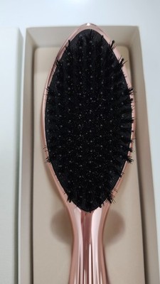 ReFa Rose Gold AILE BRUSH RAY Hair Brush Scalp Care Natural Boar