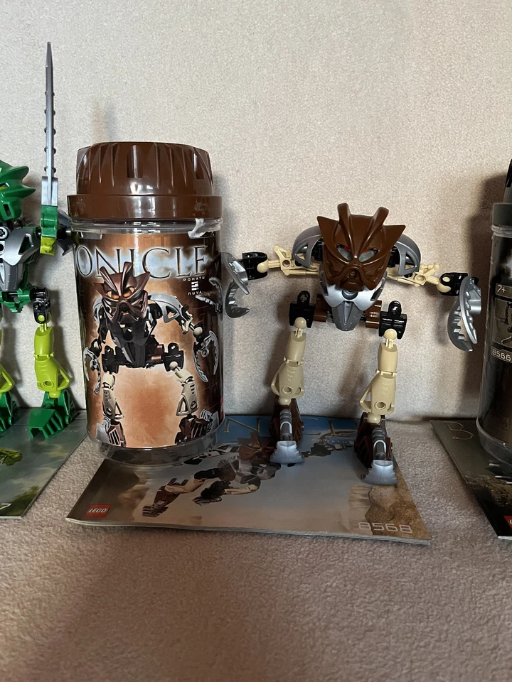 LEGO Bionicle Onua Nuva 8566 Lewa Nuva 8567 Pohatu Nuva 8568 Kopaka Nuva 8571 - Bild 4 von 4