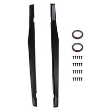 Hotblack Abs Body Side Panel Fit For Chevy Camaro Ss Ls Lt 10-2015 Skirt E Hotblack Abs Body Side Panel Fit For Chevy Camaro Ss Ls Lt 10-2015 Skirt E