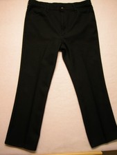 Vintage Wrangler 40X32 82BK Mens Black Polyester Pants Western Measure 38x32 