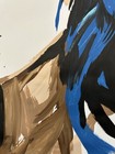 Original Abstract Woman Portrait Painting 14x11 paper Modern Wall Art Home Decor — photo 6