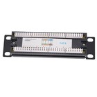 CAT6 8 Ports Patch Panel Rack Netzwerk 6.89  1U Rackmontage mit RJ45-Bu9489