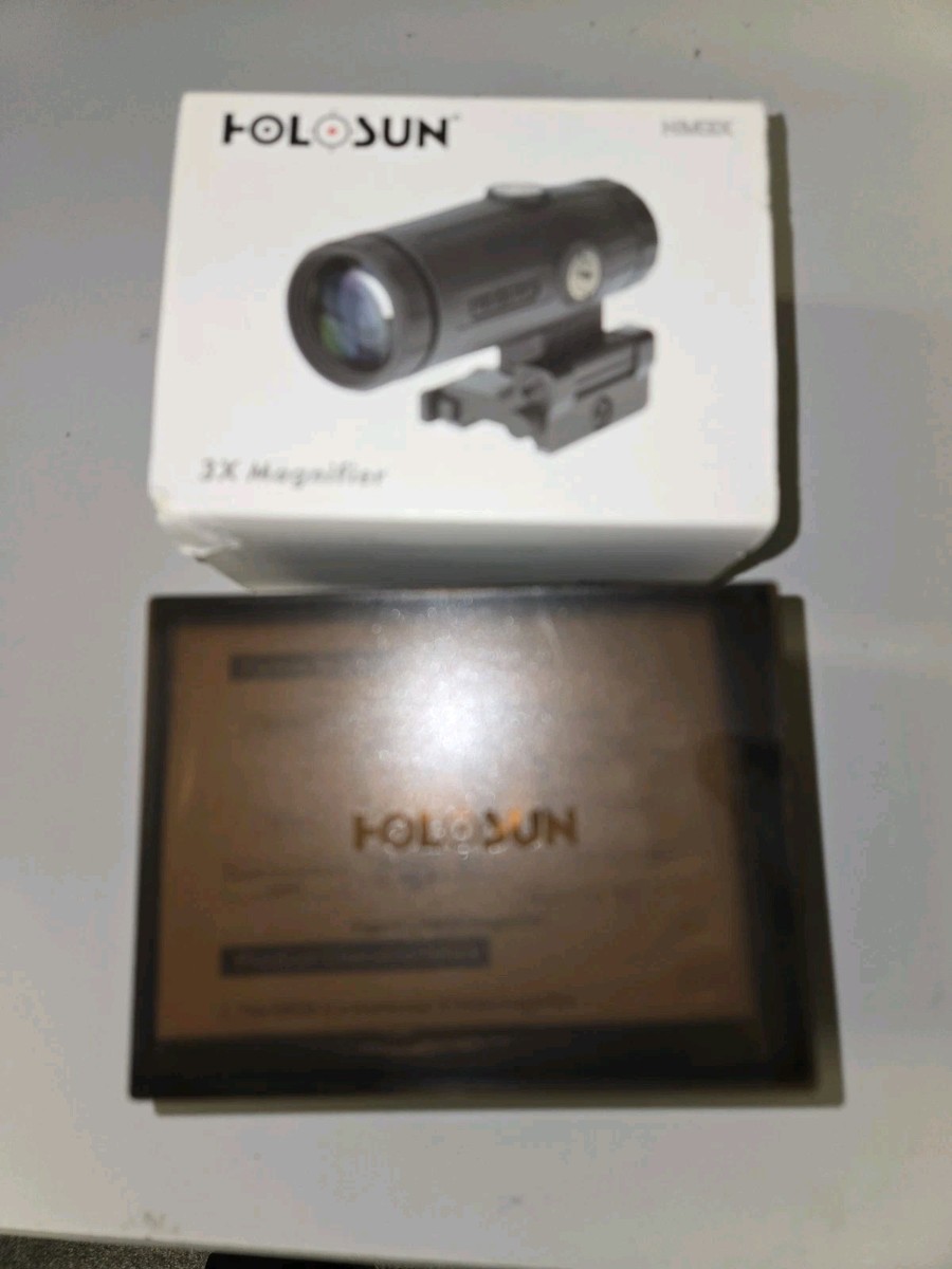 HOLOSUN HM3X Flip to Side Magnifier for sale online | eBay
